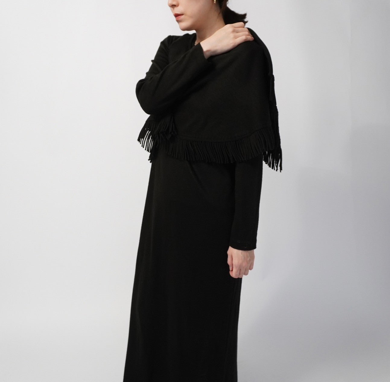 90s Fringe Design Dress