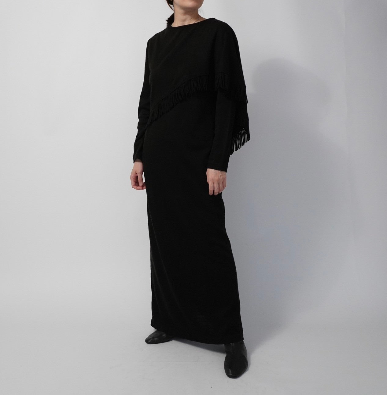 90s Fringe Design Dress