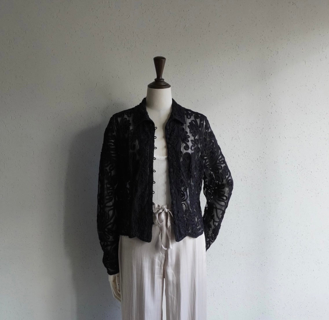Lace Design Shirt,Jacket