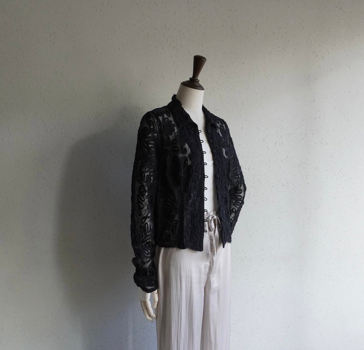 Lace Design Shirt,Jacket