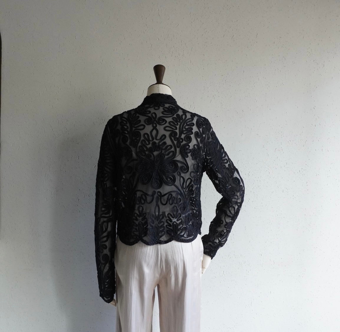 Lace Design Shirt,Jacket