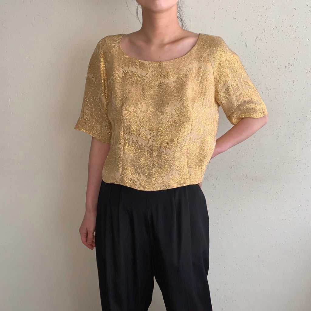 70s Embroidery Blouse