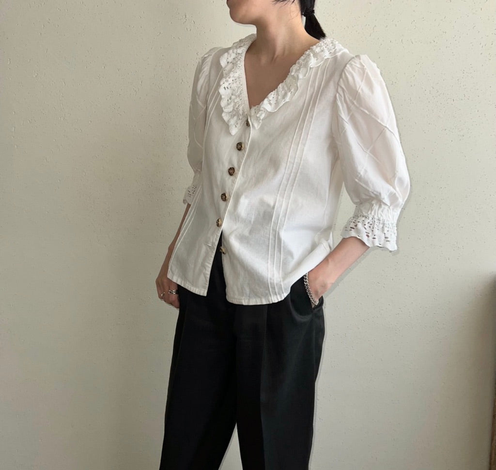 90s EURO Cotton Blouse