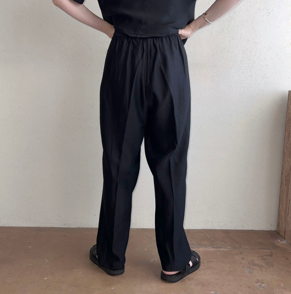 90s Black Two-Piece Made in USA