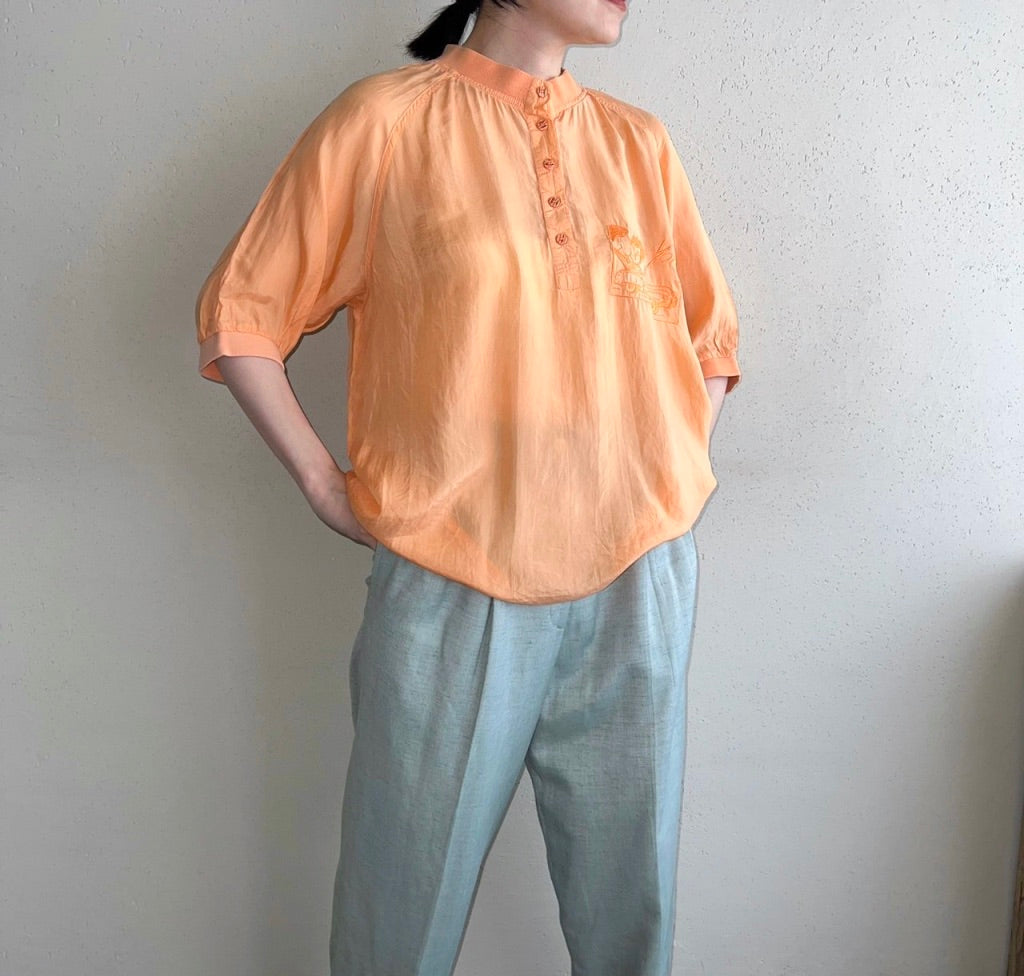 90s EURO Silk Top