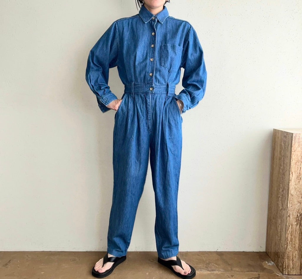 90s Denim Jumpsuit