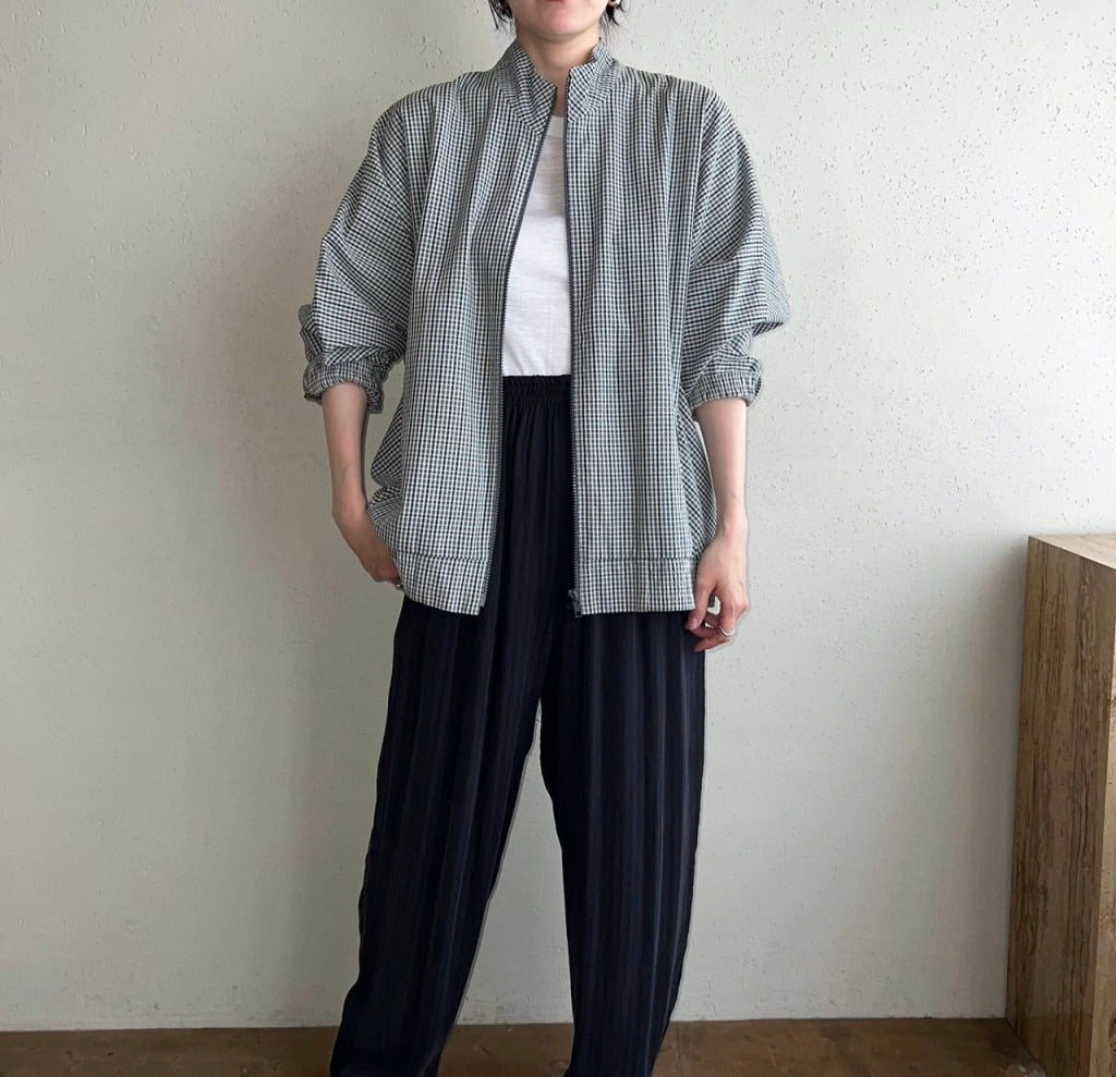 90s Plaid Light Jacket Made in West Germany