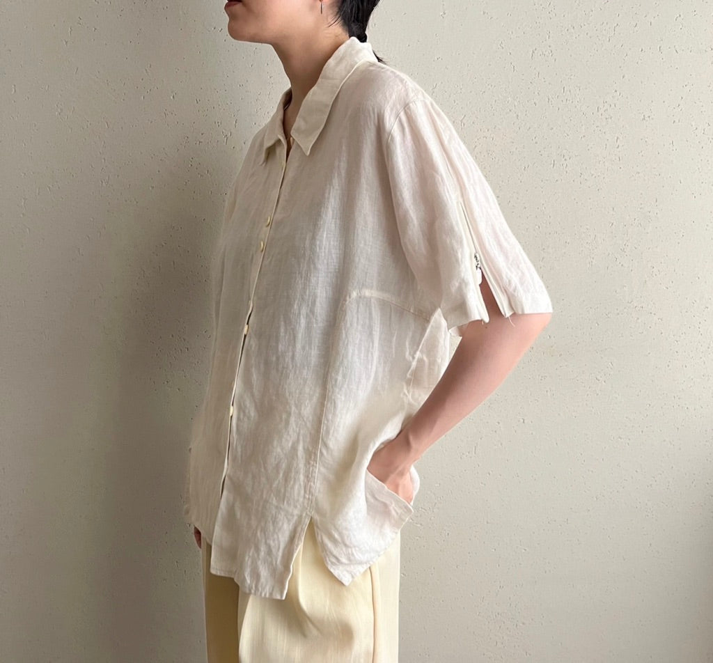 90s Zipped Sleeve Shirt Made in Italy