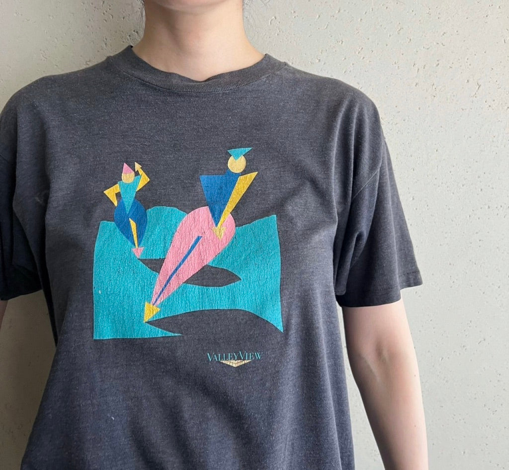 80s Printed T-shirt Made in USA