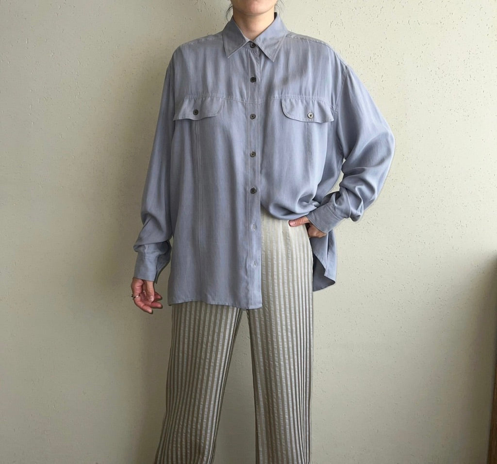90s Silk Shirt