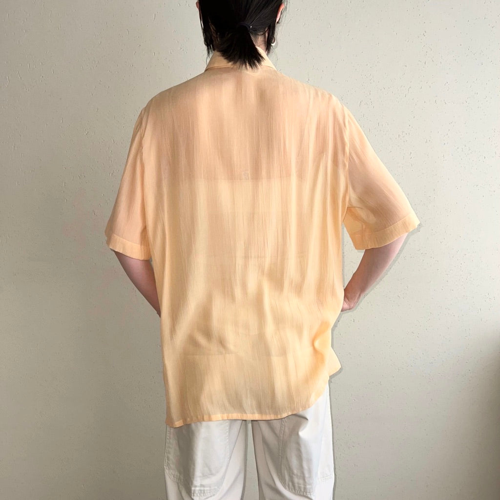 90s EURO Sheer Blouse