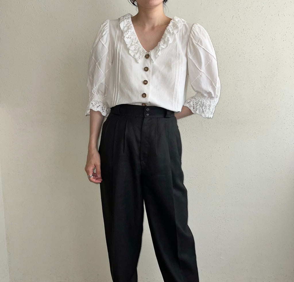 90s EURO Cotton Blouse