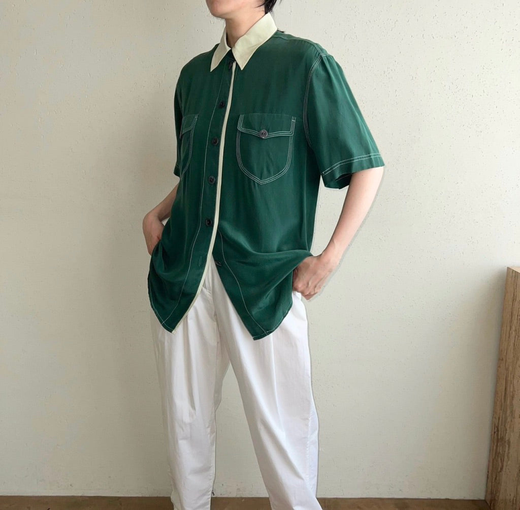 90s EURO Silk Shirt