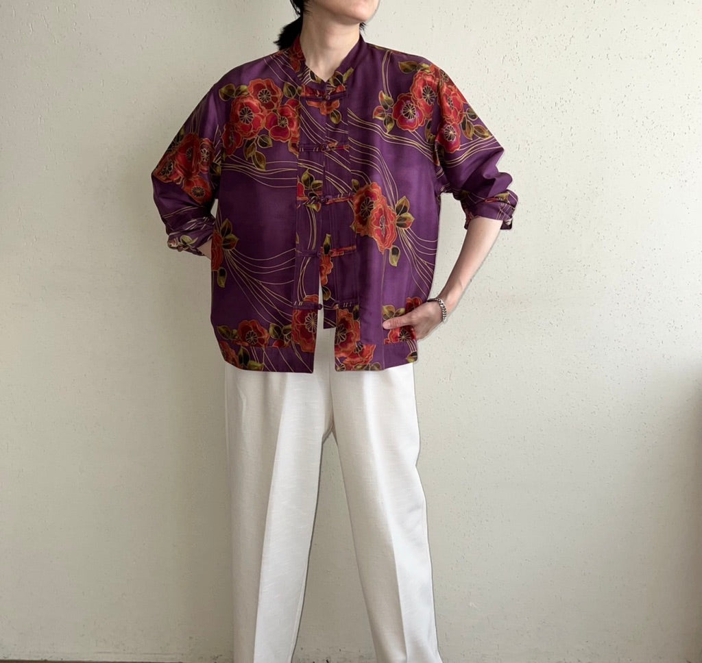 Asian Design Silk Blouse