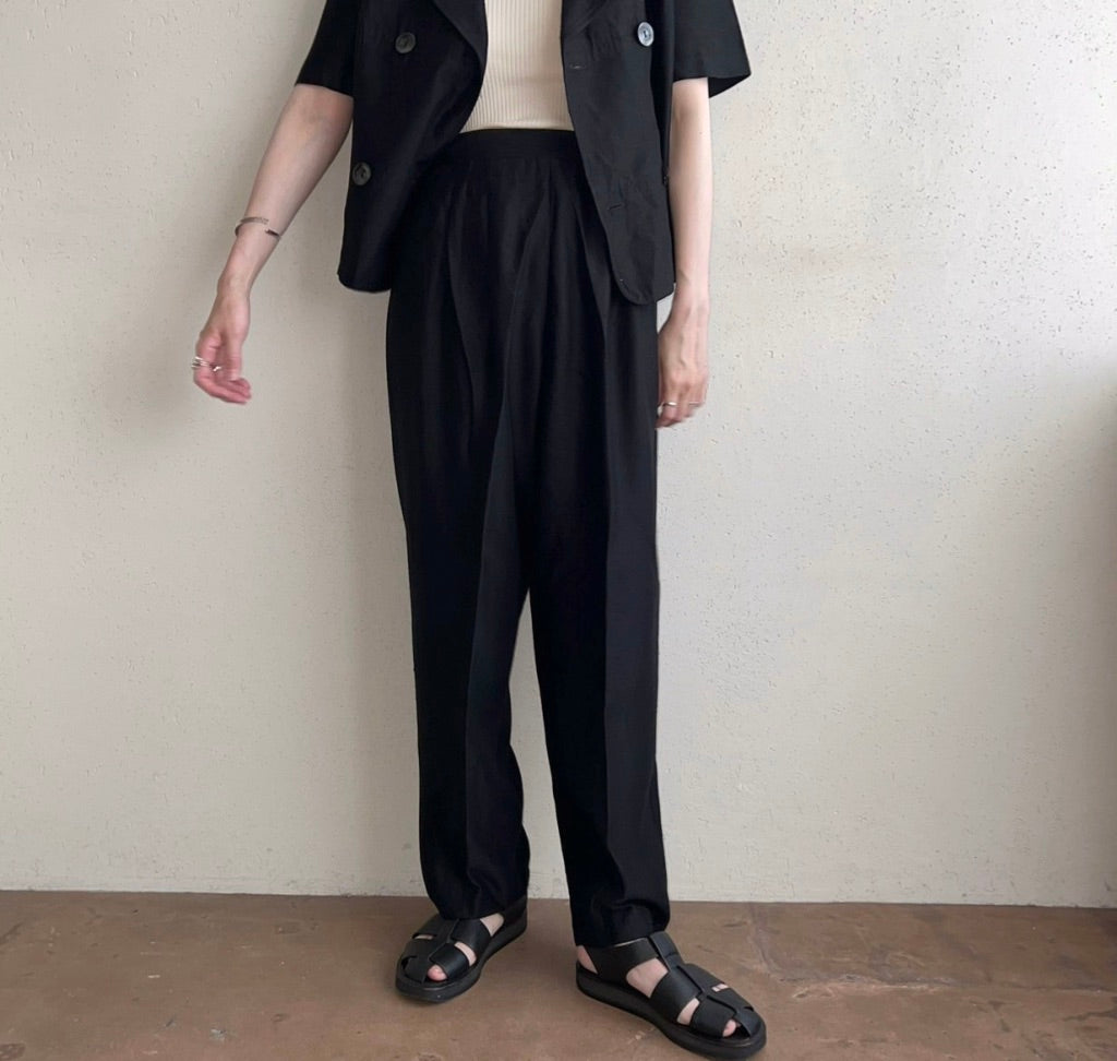 90s Black Two-Piece Made in USA