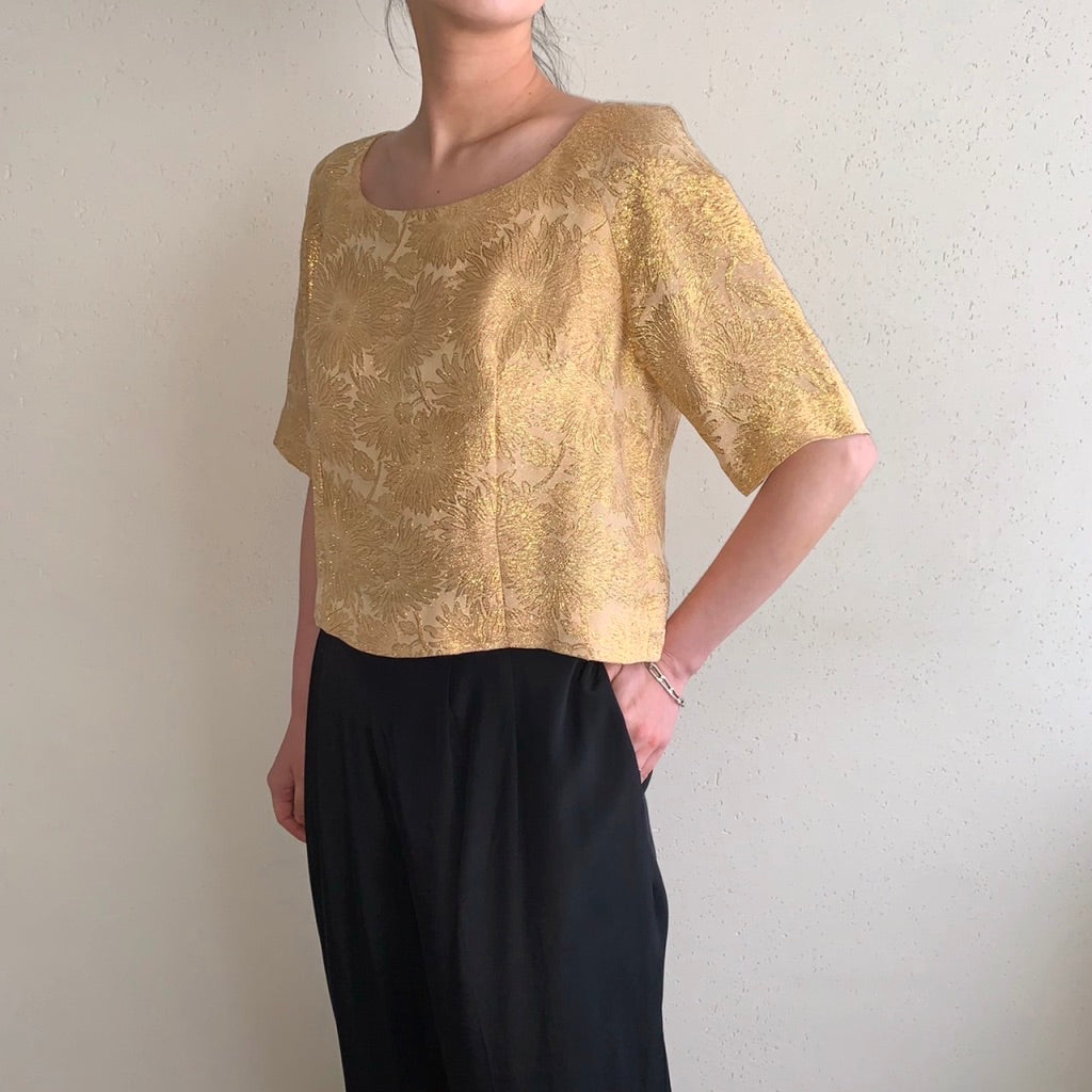 70s Embroidery Blouse