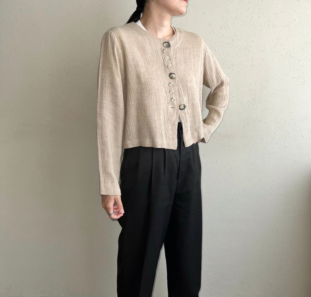 90s Design Blouse Made in USA