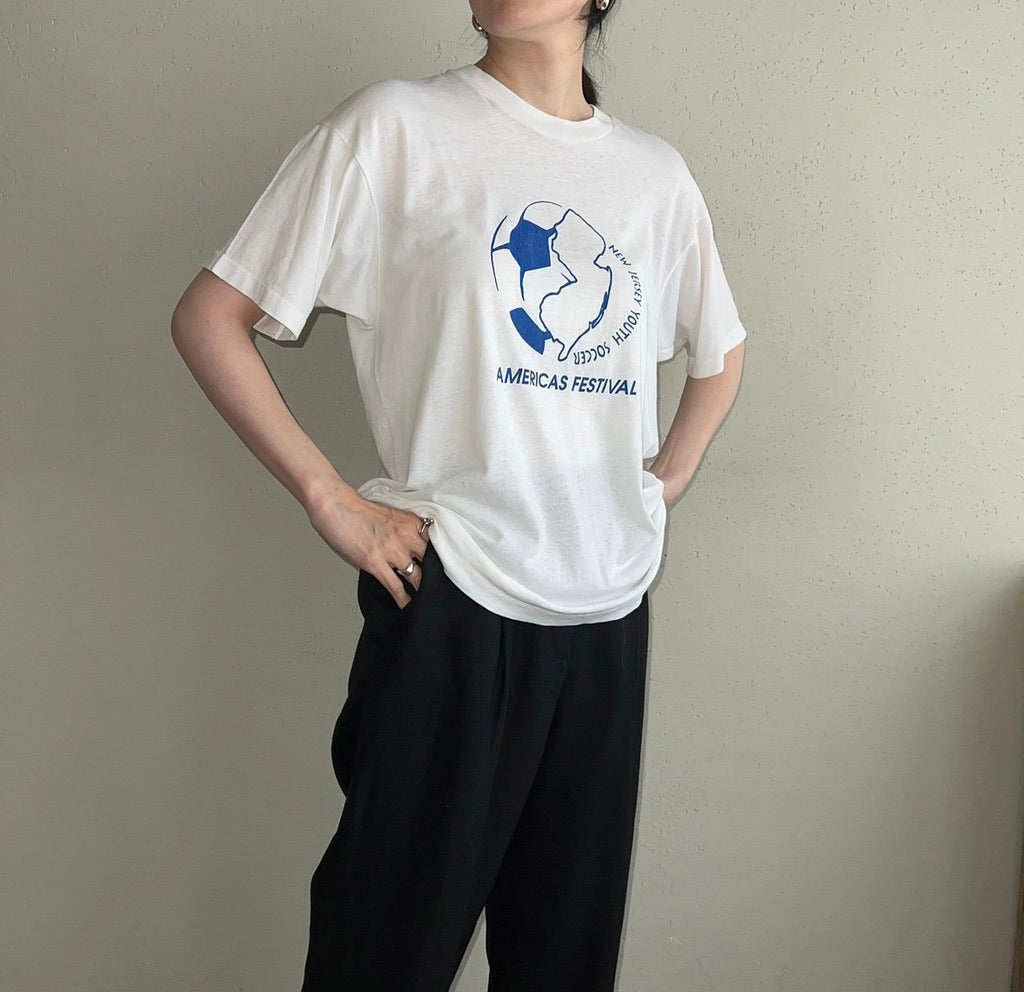 80s Printed T-shirt Made in USA