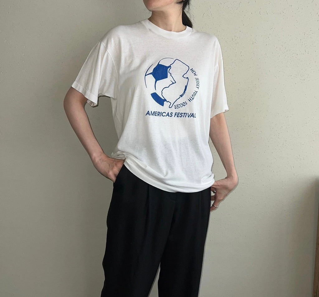 80s Printed T-shirt Made in USA