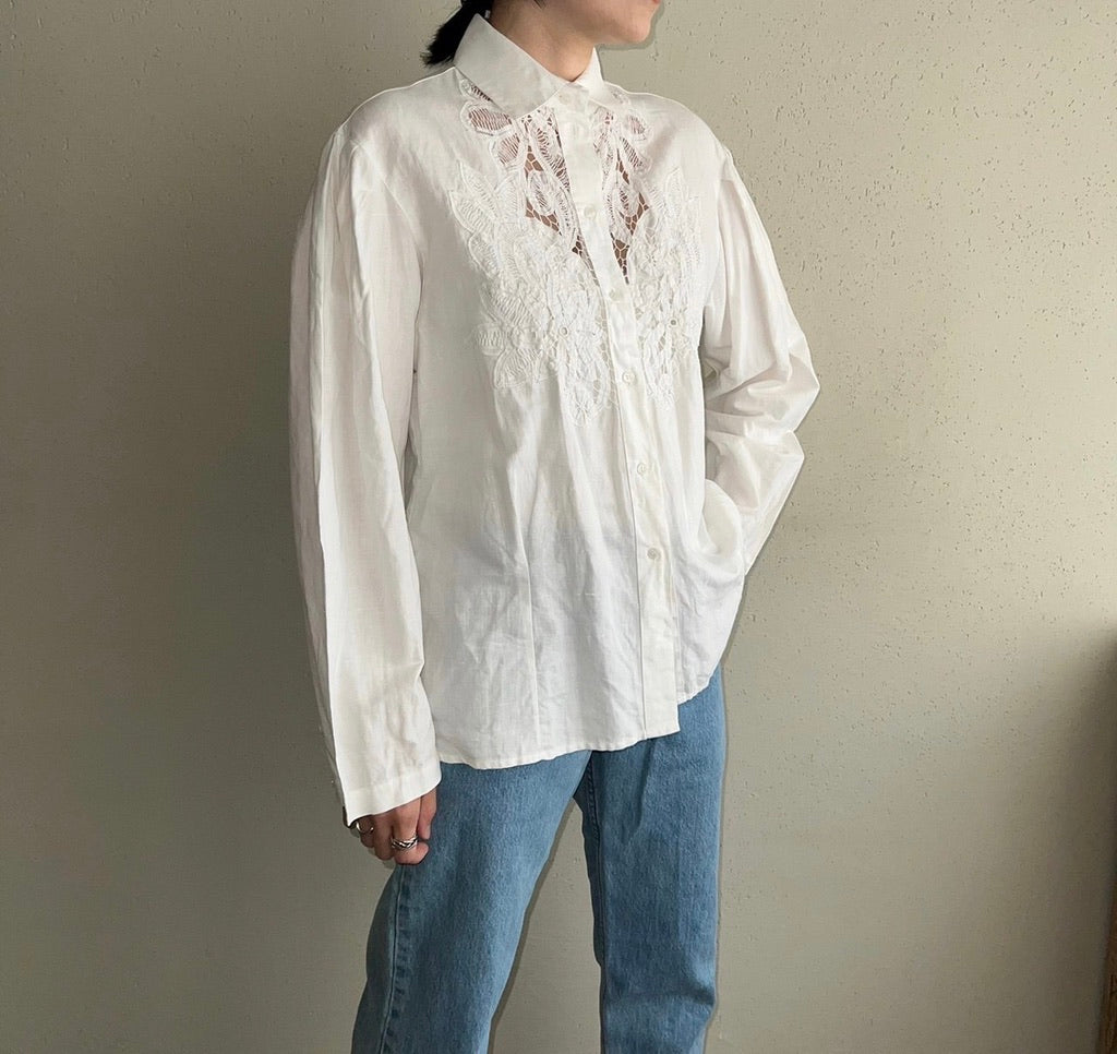 90s Lace Blouse