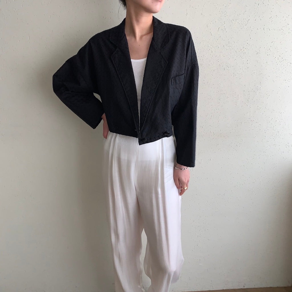 80s EURO Cropped Light Jacket