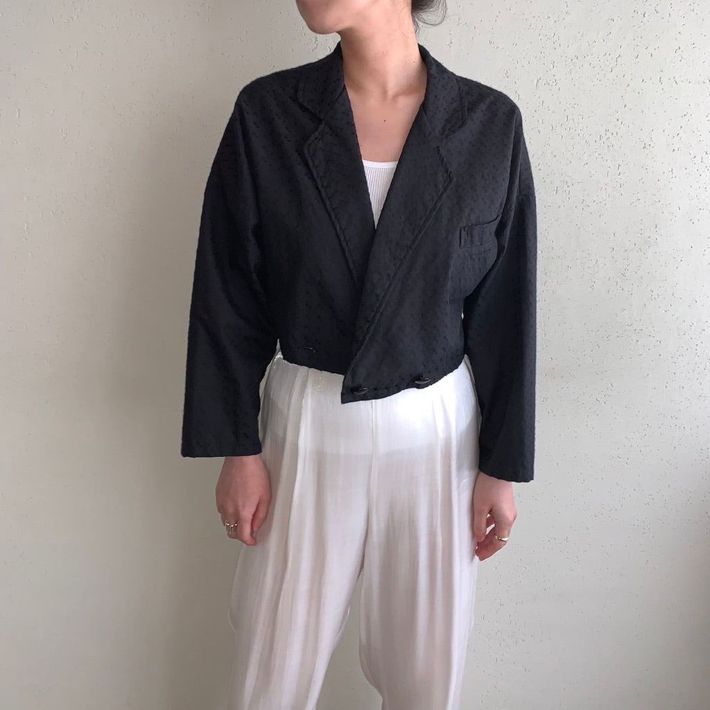 80s EURO Cropped Light Jacket