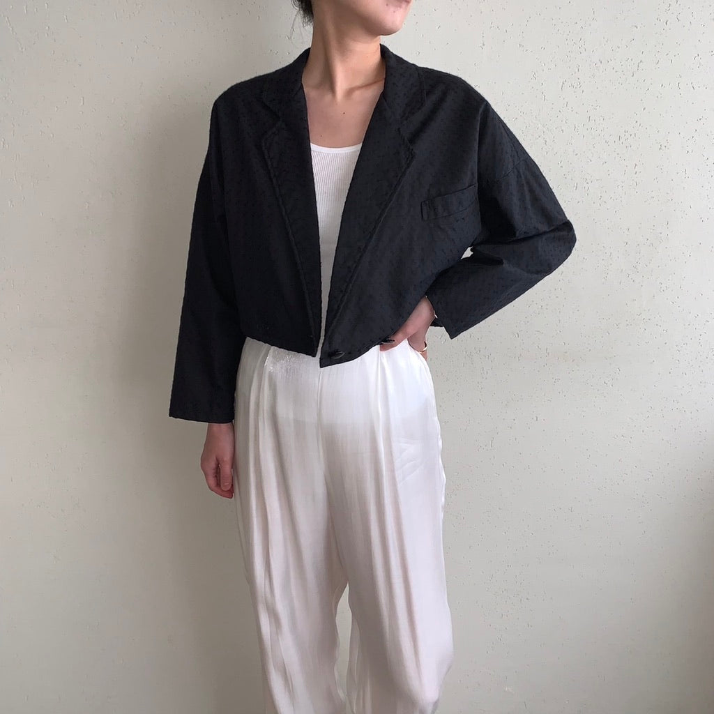 80s EURO Cropped Light Jacket
