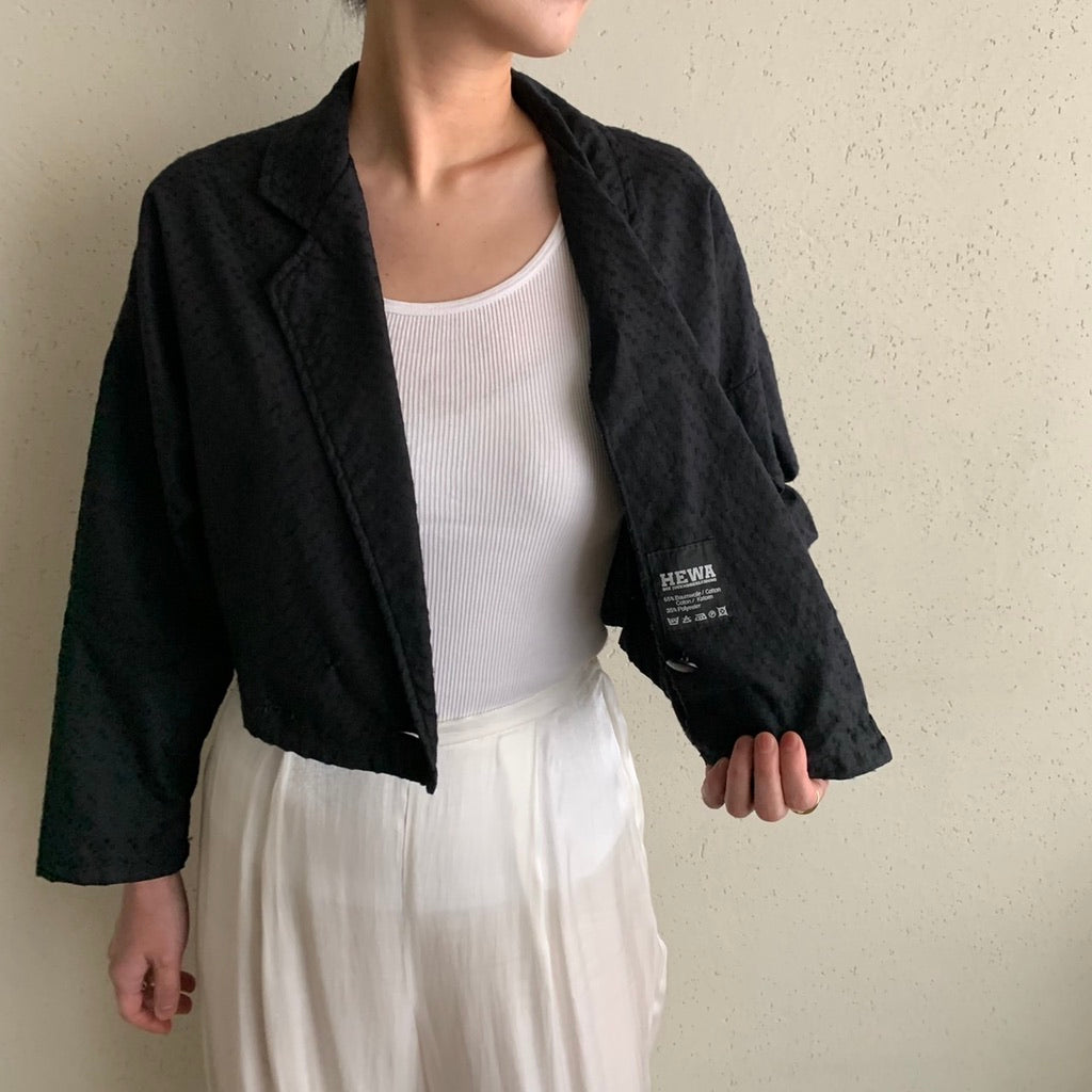 80s EURO Cropped Light Jacket