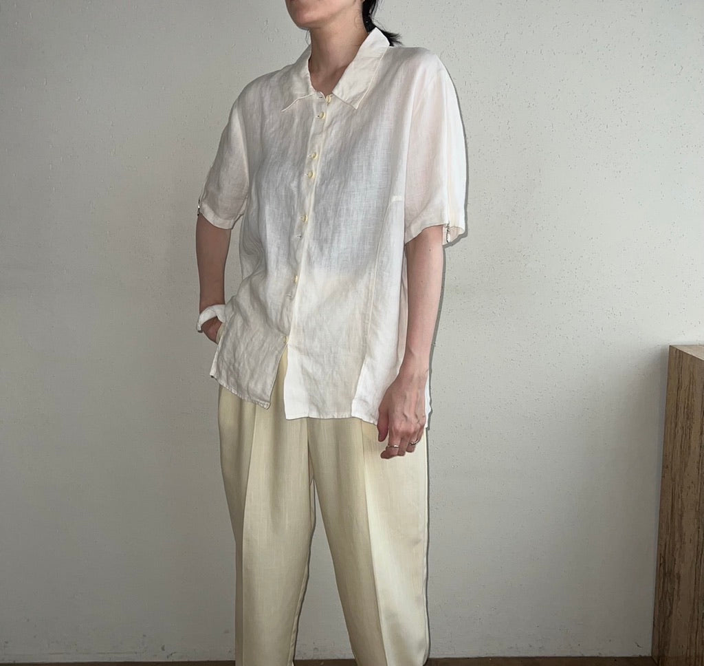 90s Zipped Sleeve Shirt Made in Italy