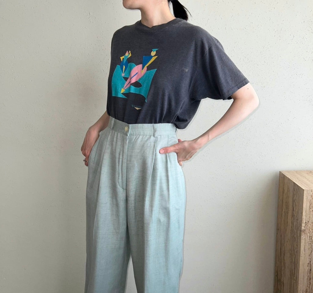80s Printed T-shirt Made in USA