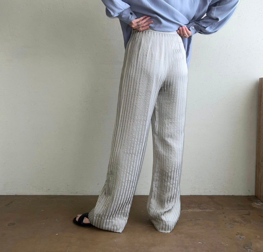 90s"Giorgio Armani" Striped Pants Made in Italy