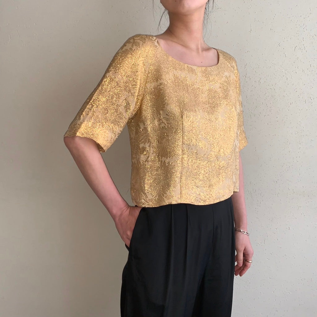 70s Embroidery Blouse