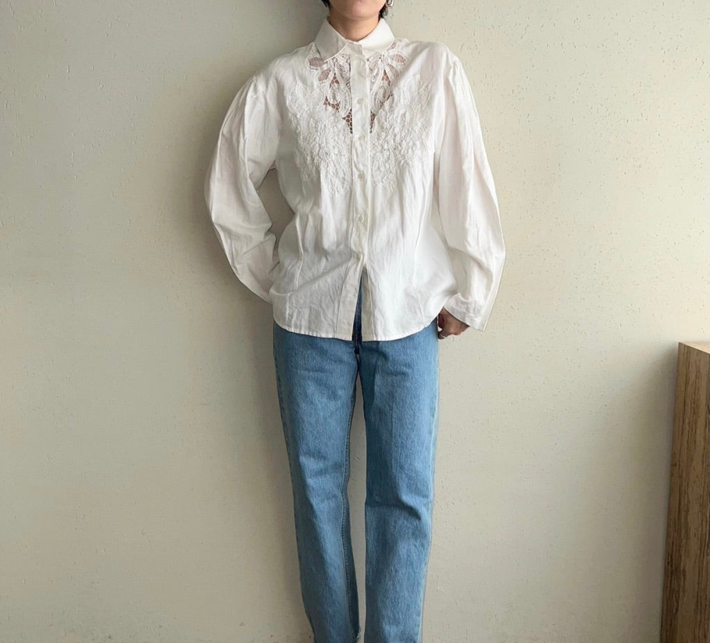 90s Lace Blouse