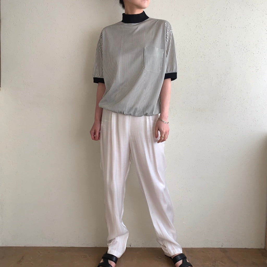80s "ARROW"Stripe Top