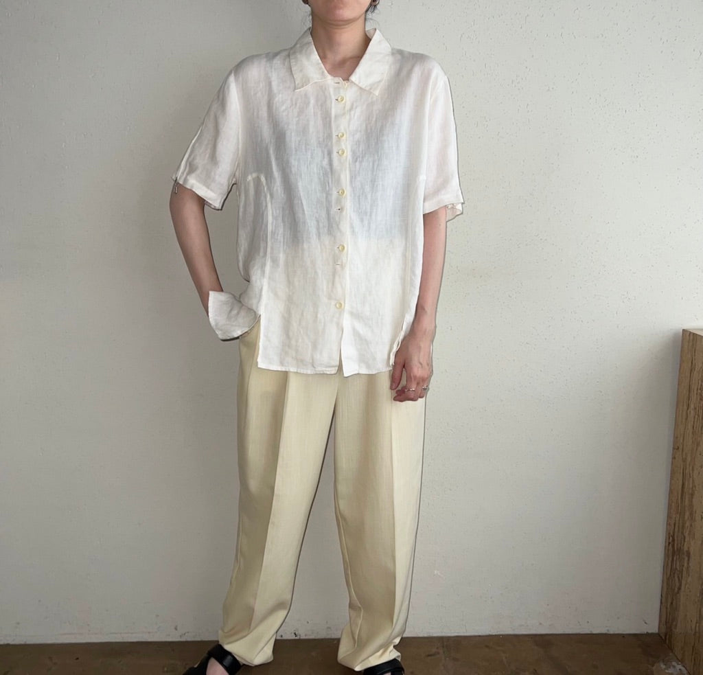90s Zipped Sleeve Shirt Made in Italy