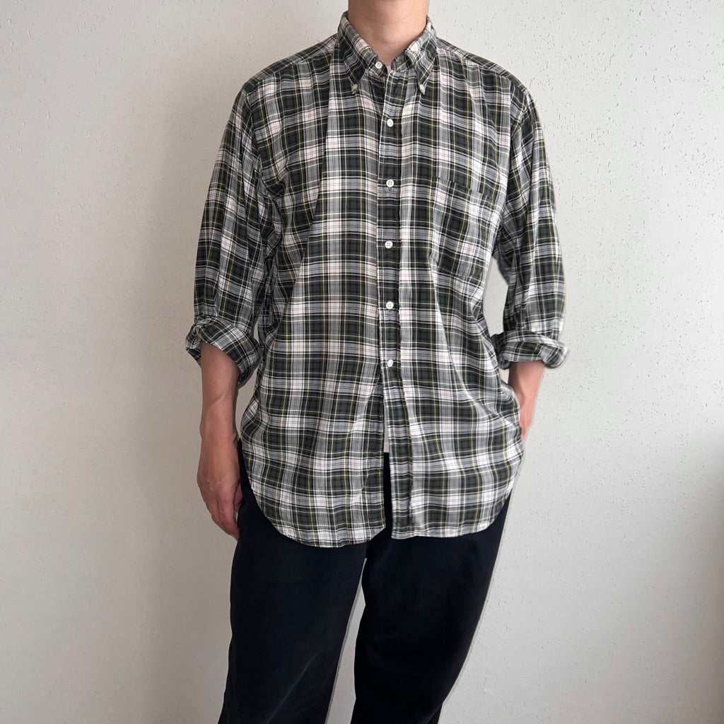 60s CISCO Plaid Shirt