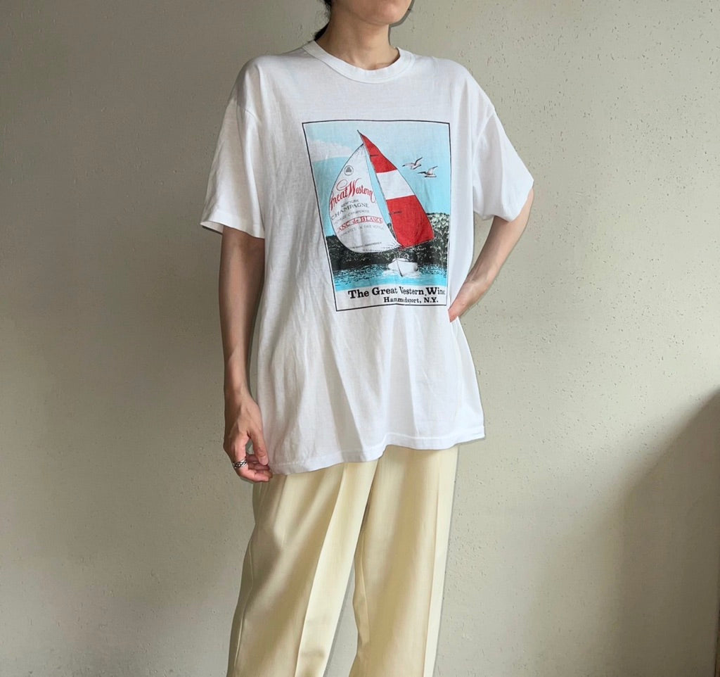 90s Printed T-shirt Made in USA