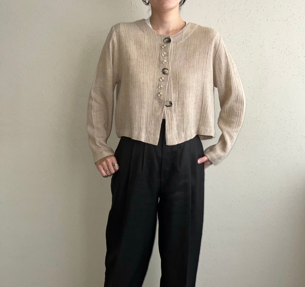 90s Design Blouse Made in USA