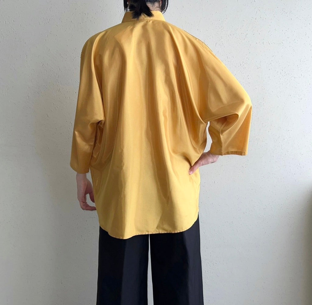 90s Silk Design Blouse