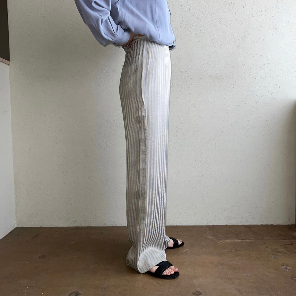 90s"Giorgio Armani" Striped Pants Made in Italy