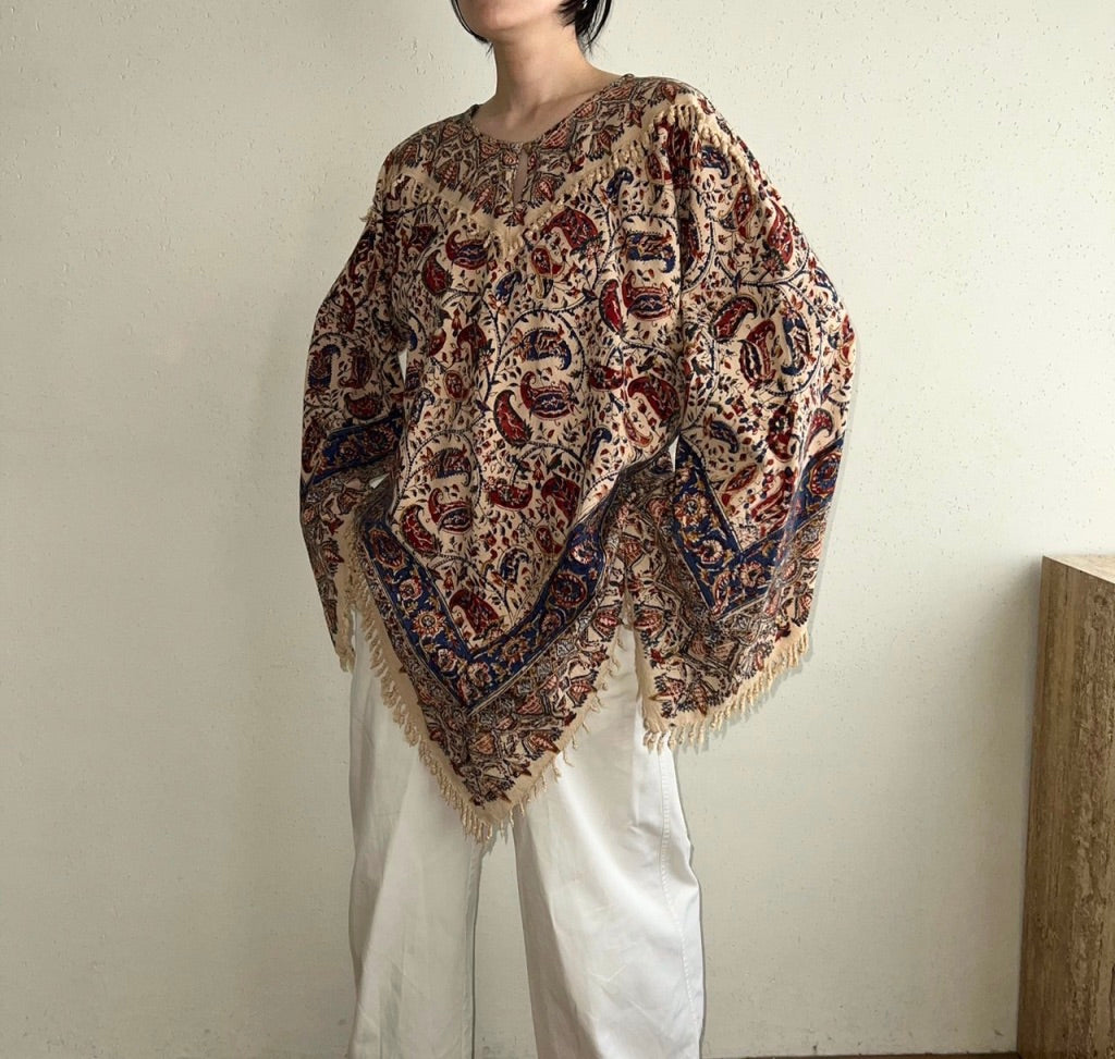 70s Hand Woven Tunic