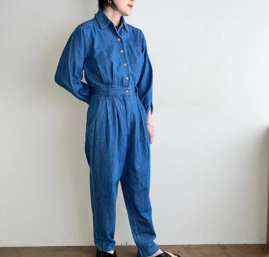 90s Denim Jumpsuit