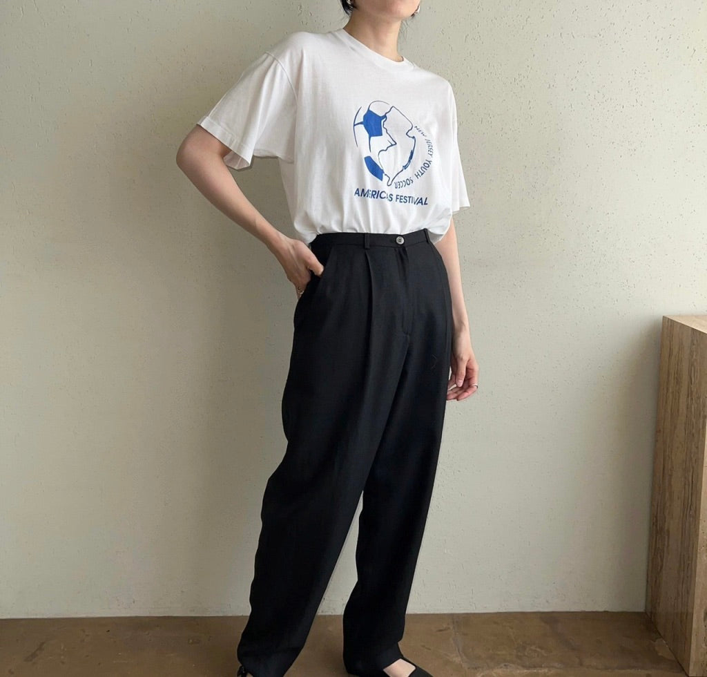 80s Printed T-shirt Made in USA