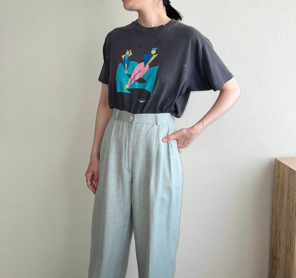 80s Printed T-shirt Made in USA