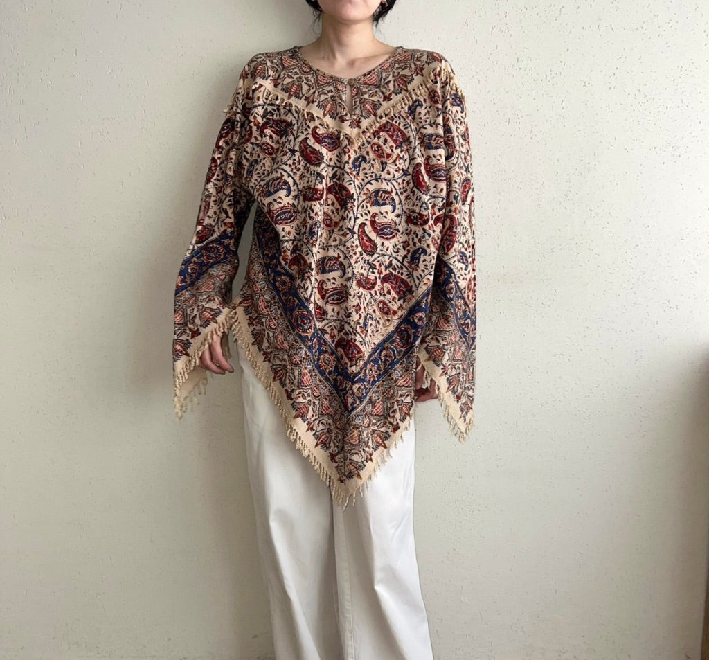 70s Hand Woven Tunic
