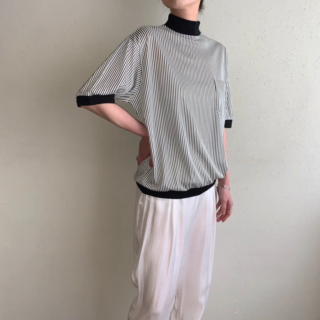 80s "ARROW"Stripe Top