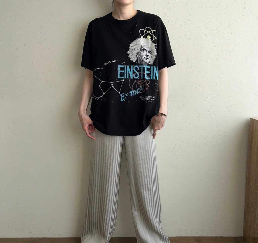 80s "EINSTEIN" Printed T-shirt