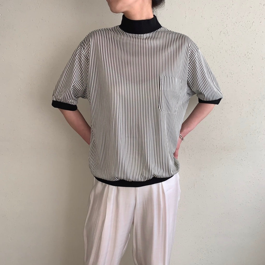 80s "ARROW"Stripe Top