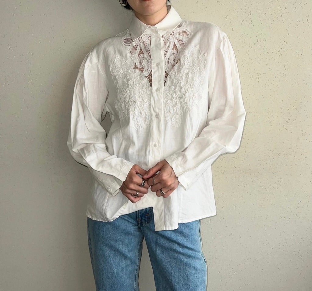 90s Lace Blouse