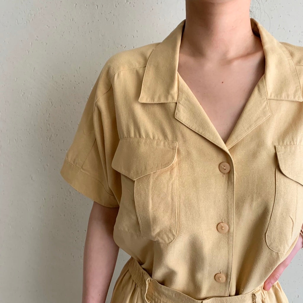 90s Silk Two-Piece